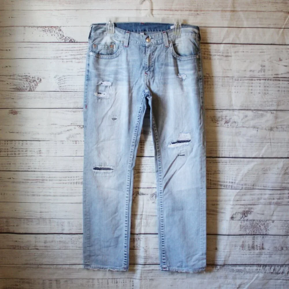 True Religion rocco stacked big t skinny jean Size 38